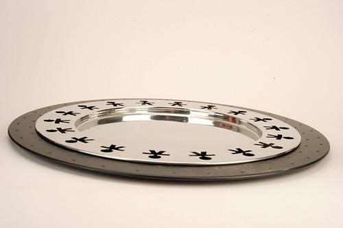 Alessi large round stainless - alessi,