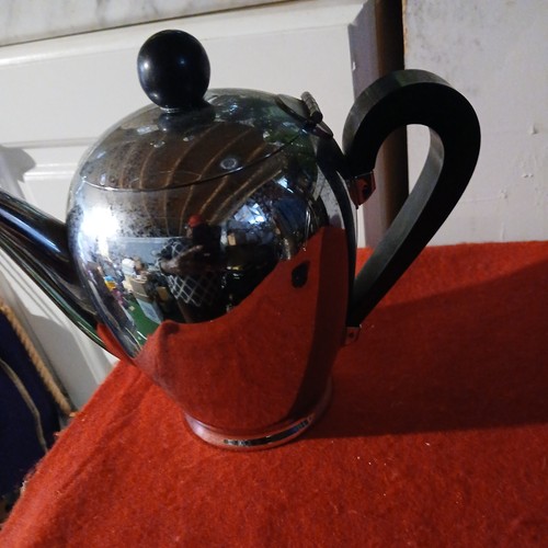 Alessi bombé teapot italy - alessi,