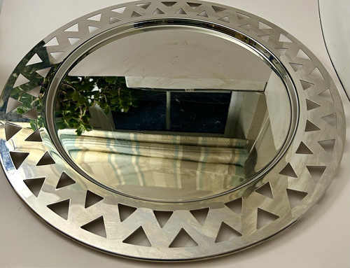 Alessi stainless steel - steel, round