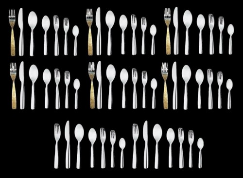 Chrome cutlery alessi dressed - chrome,