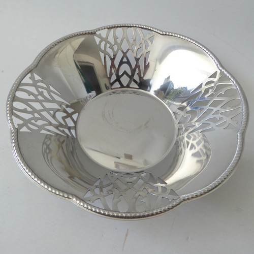 Alessi pierced basket bowl