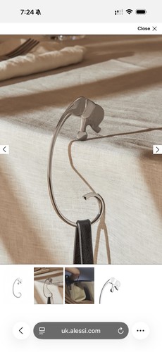 Alessi jumbo elephant purse - alessi,