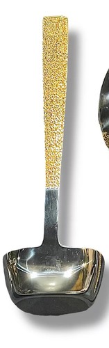 Gold chrome ladle - gold,